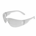 IProtect Readers Frameless Safety Glasses +2.5 Bifocal Power (Clear)